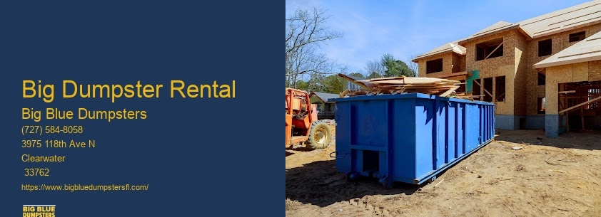 Largest Dumpster Rental