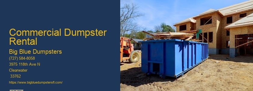 Garbage Dumpsters For Rent Near Me