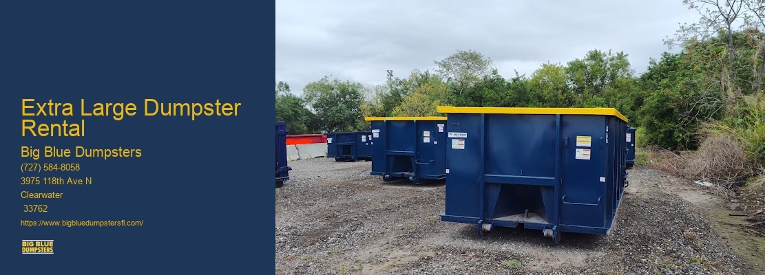 Large Dumpsters For Rent