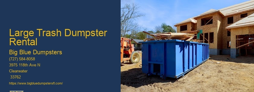 Big Dumpster Rental