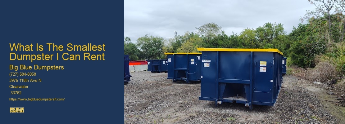 Waste Management Large Dumpster Rental